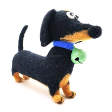 Feltsky Dachshund Needle Felting Kit for Beginners with Handbook