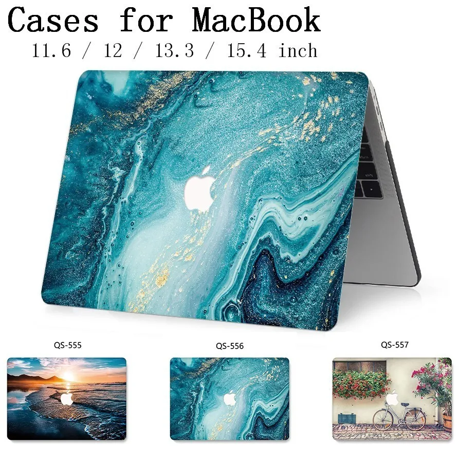 

For MacBook Air Pro Retina 11 12 13 15 For MacBook 13.3 15.4 Inch New Laptop Case Apple Case With Screen Protector Keyboard Cove