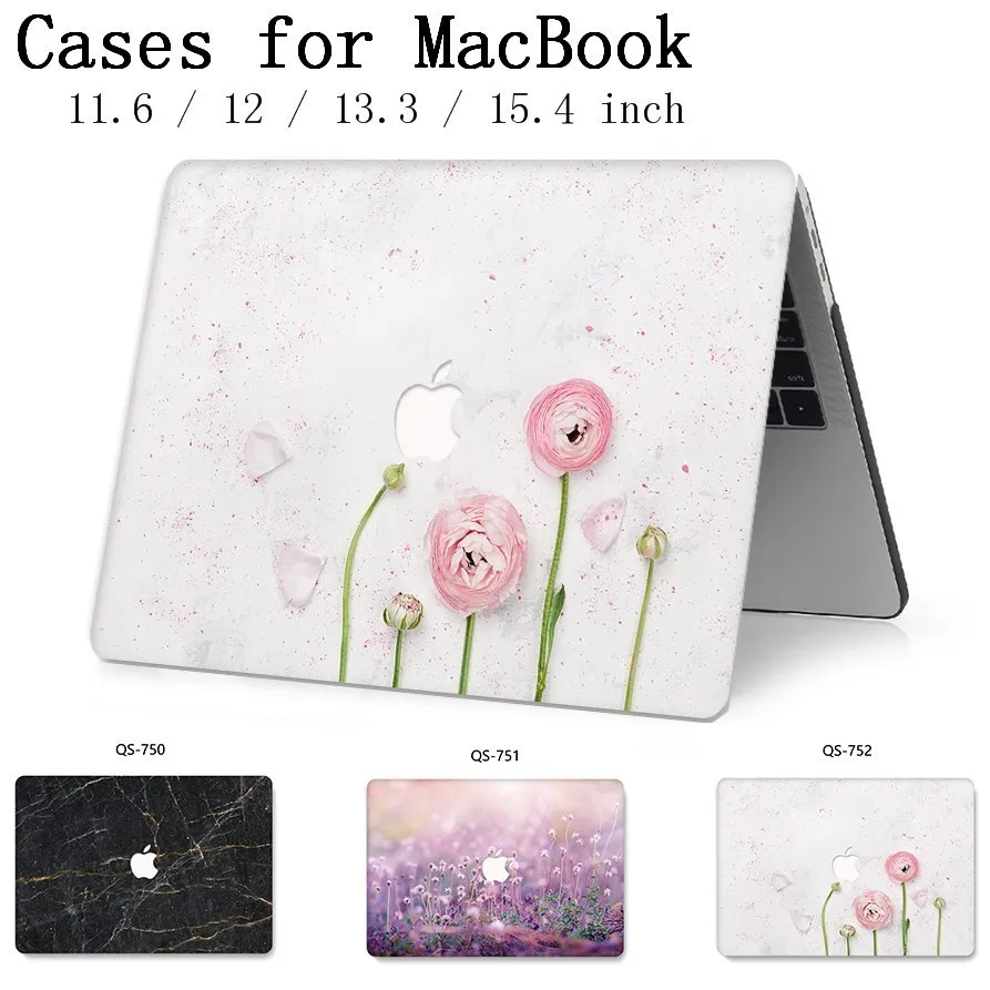 

2019 For Apple MacBook Air Pro Retina 11 12 13 15 13.3 15.4 Inch With Touch Bar+Keyboard Cove Laptop Case Cheap Accessories Bags