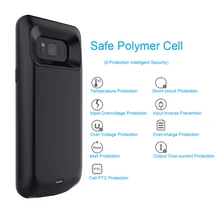 5000 мА/ч чехол для зарядного устройства для samsung Galaxy S Lite, роскошное издание, samsung Galaxy S8, внешнее запасное зарядное устройство, чехол для внешнего аккумулятора