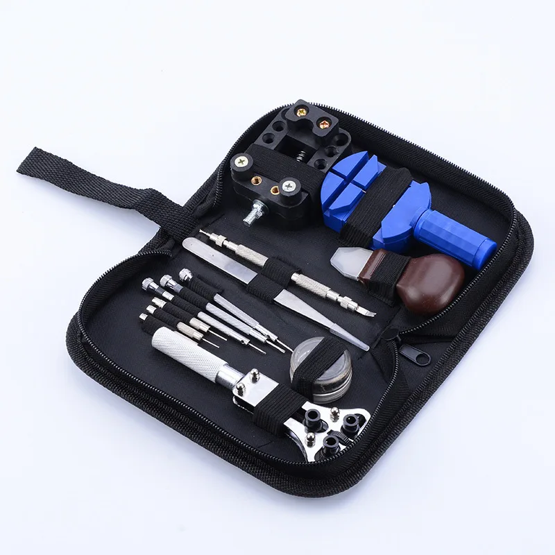 

13pcs Clock Tool Sets Watch Link Opener Repair Remover Holder Tool Kit Set Pin Screwdriver