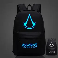 2019 Мут gratis alta calidad Lumious Assassins Creed mochila Горячая игра мальчик рюкзак для девушек escolares para adolescentes Оксфорд