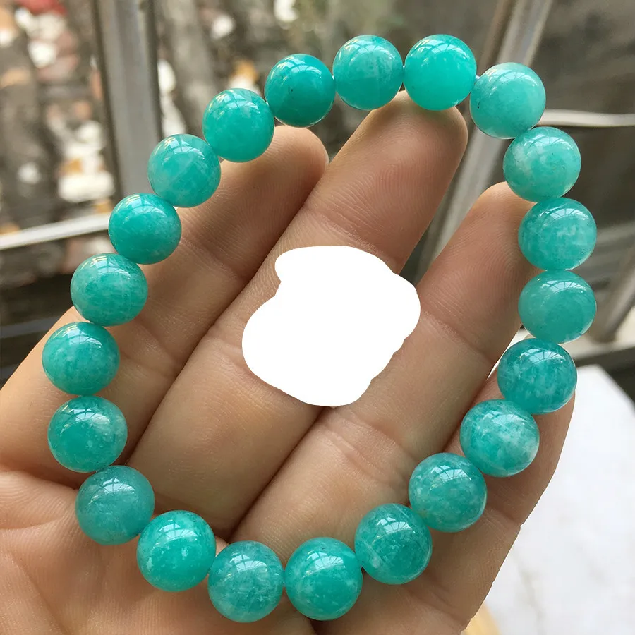 

Fashion Natural Mozambique ite Bracelet 9mm Gemstone Crystal 8mm 9mm 10mm Round Bead Bracelets For Women Aaa Drop Shipping