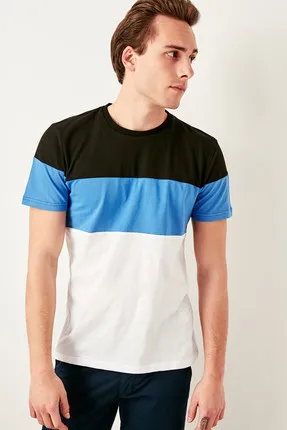 

Men's T-shirt Blue Panel TMNSS19SE0041