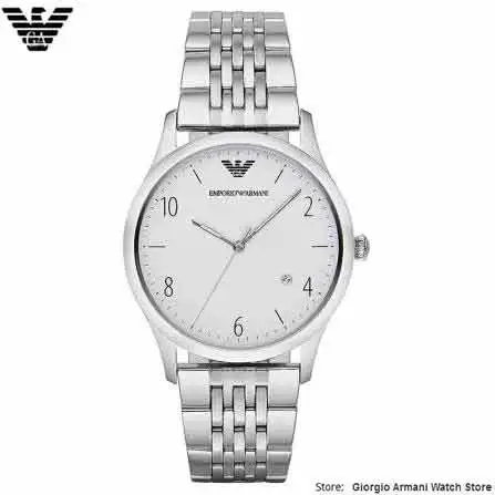 

Armani Watch Men's Watches Fashion Watch Stainless Steel Quartz Watch AR1867 Free Shipping DHL/EMS