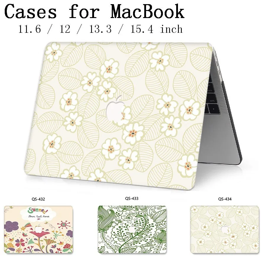 

For MacBook Air Pro Retina 11 12 13 15 Hot For Apple New Laptop Case Bag 13.3 15.4 Inch With Screen Protector Keyboard Cove tas