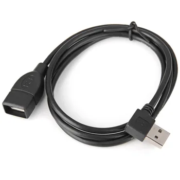 

CYSM USB 2.0 Male to Female Extension Cable 100cm Reversible Left & Right Angled 90D