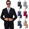 Feature: 100% Brand New And High Quality Bridalaf fair Black Formal Men Suit Slim Fit Mens Suits Bespoke Groom Tuxedo Blazer for Wedding Prom Jacket Pants 2Pcs