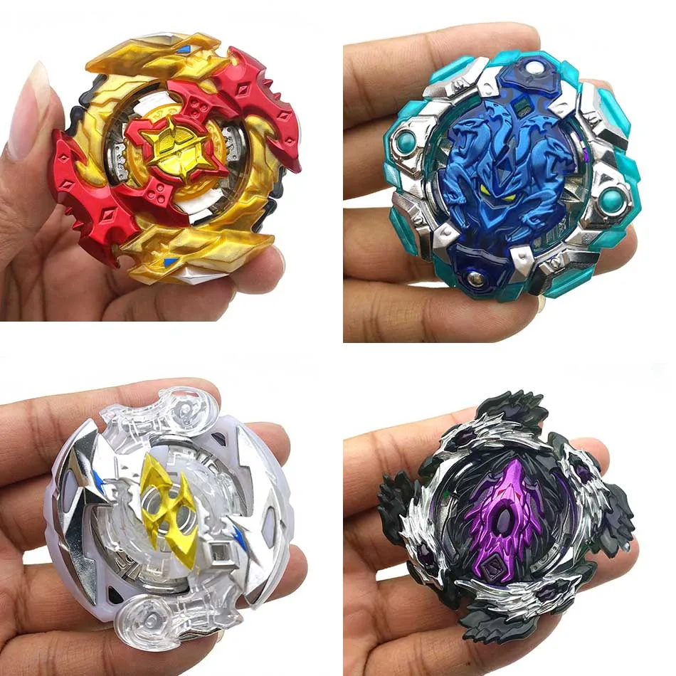 Nuevo Original TOMY Beyblade explosión B-128 Super Z 4 unids/set CHO-Z personalizar conjunto Bayblade ser hoja superior spinner juguete clásico - 6