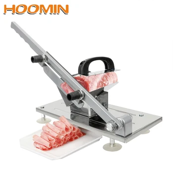 

HOOMIN Kitchen Accessories Lamb Beef Slicer Gadgets Mutton rolls Makers Manual Slicers Frozen Meat Cutting