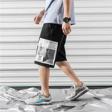 Весна и новые летние Корейская версия хип-хоп хлопок пара Harajuku Свободные Печать оснастки шорты M-3XL уличная лучшее