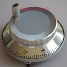 Импульсный генератор станка с ЧПУ рукоятка маховика комплект 5 в 12 В 24 в ручной генератор импульсов машина 80 мм Поворотный энкодер электронный маховик