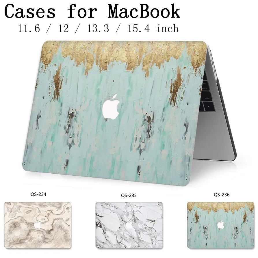 

2019 For Hot Notebook Case Laptop Sleeve For MacBook Air Pro Retina 11 12 13 13.3 15.4 Inch With Screen Protector Keyboard Cove