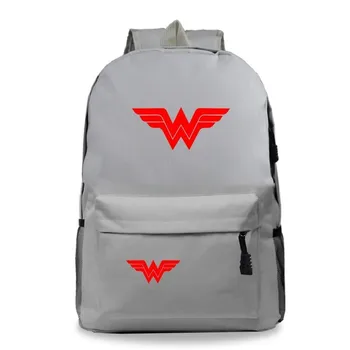 

Superhero Series Sac a Dos DC Comic Wonder Woman 3 Backbag Laptop Women Mochila Mujer Travel Shoulder Backpack Men Schoolbag