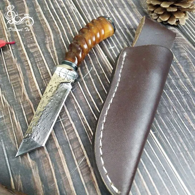 

Diliget.Te Pocket Outdoor Hunting Straight Knife Survival Household Tactical Survival Knives Military Camping Tool Saber Scalpel