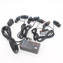 Dongzhen Auto Lampeggiante di Segnalazione A LED Del Veicolo di Emergenza Attenzione Strobe Light Auto LED Lampeggiante di Avvertimento Luce di cruscotto 12 v Moto di Allarme
