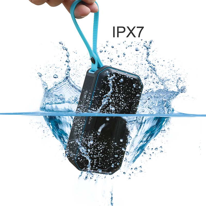 W король S18 Водонепроницаемый IPX6 радио для ванной комнаты Портативный Bluetooth