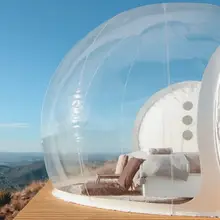 Надувной пузырь палатка игрушка палатка Открытый Кемпинг надувной пузырь палатка Большой Diy Дом купол Кемпинг кабина домик воздушный пузырь