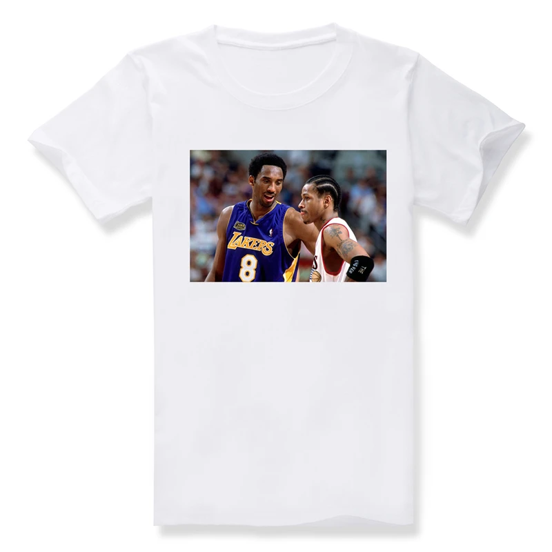 Летняя Мужская хлопковая футболка с коротким рукавом и круглым вырезом черного