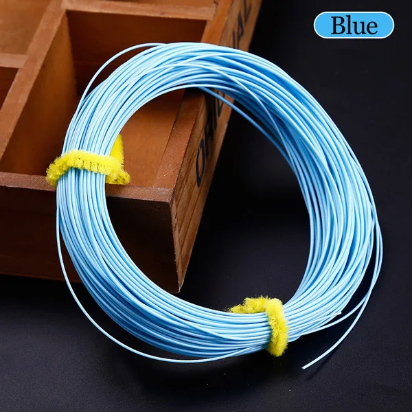 Blue Sougayilang Maximumcatch 100FT длина Maximumcatch нахлыстовая леска вперед плавающая 4F/5F/6F/7F/8F вес нахлыстом леска - Цвет: Blue