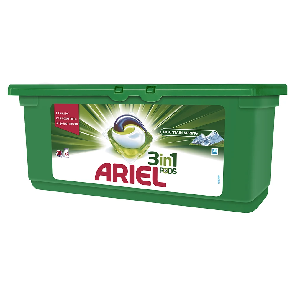 Капсулы для стирки Ariel PODS Горный родник 30 шт