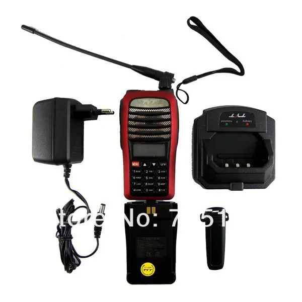 TYT TH-UVF1 с скремблером двухдиапазонный VHF: 136-174 МГц& UHF: 400-470 МГц FM портативная рация с автомобильным зарядным устройством 1800 мАч батарея
