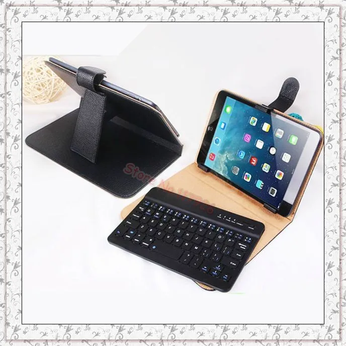 Универсальный высокое качество съемная bluetooth-клавиатура из искусственной кожи чехол для Amazon Kindle Fire HDX7 HD7