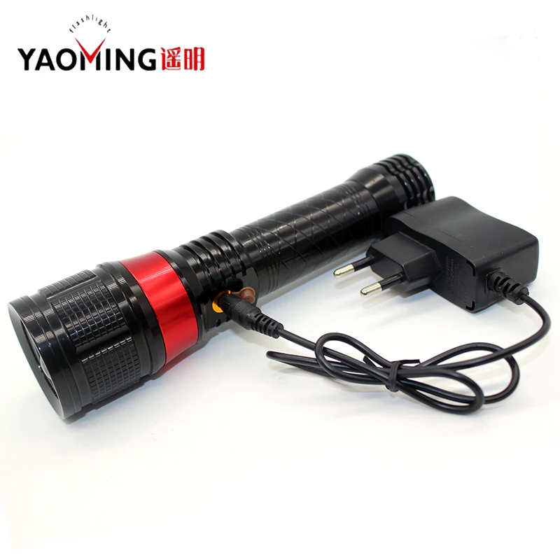 Мощный CREE Q5 2000LM светодиодный инфракрасный фонарик красная лазерная указка