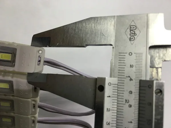 2000 шт. 5630 5730 3 светодиодный Светодиодный модуль ввода 12 V с объективом Водонепроницаемый IP65, СВЕТОДИОДНЫЙ знак, Магазин Баннер