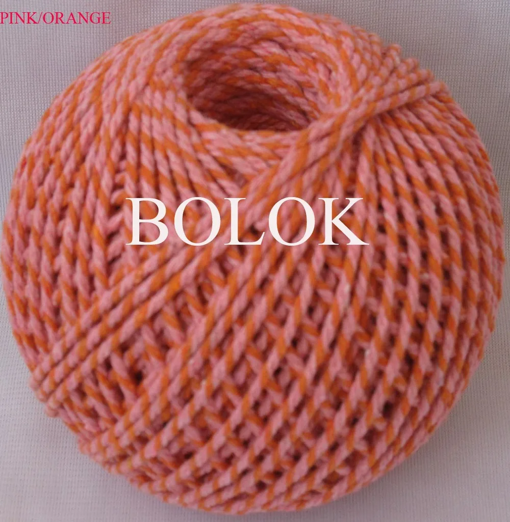 Красивые двухцветные хлопковые bakers twine110yards/10 видов цветов 10 шт/партия(36 стран