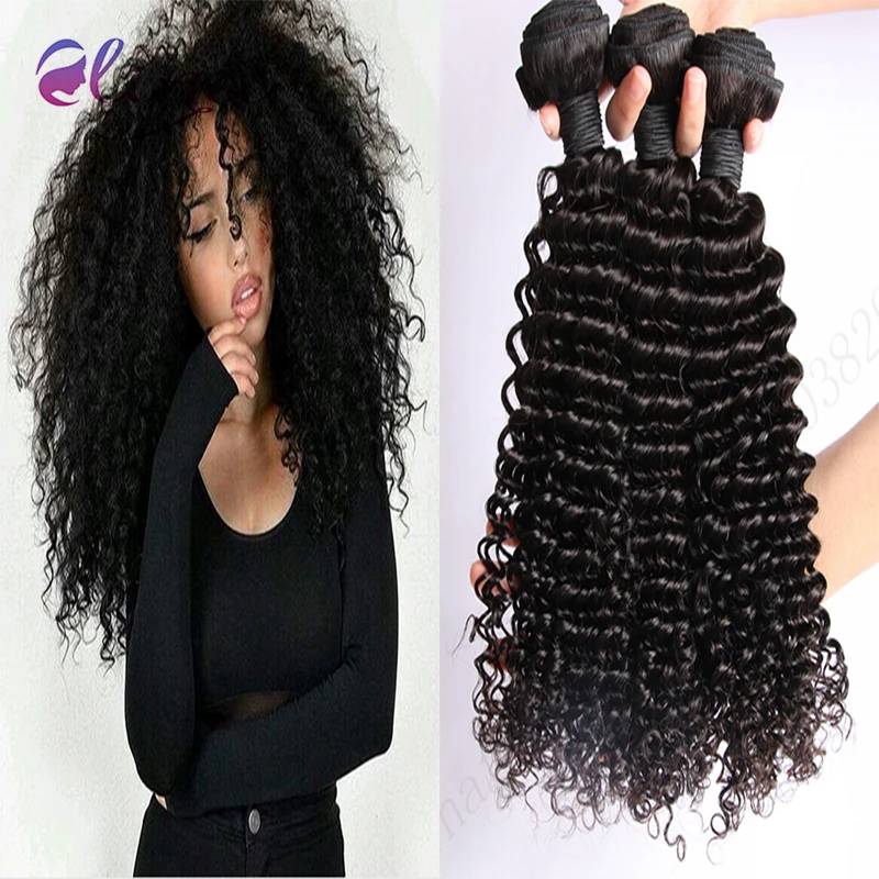 Hot Selling Malaysian Curly Virgin Hair Kinky Weave 9A Malasian Free Shipping 3 Bundles |