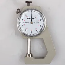 Толщиномер цифровой измеритель прибор тестер 0-20 мм точность 0,1 мм может использоваться для измерения тонких материалов