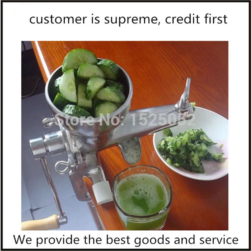 stainless steel Manual Wheatgrass Juicer,healthy wheat grass juicer