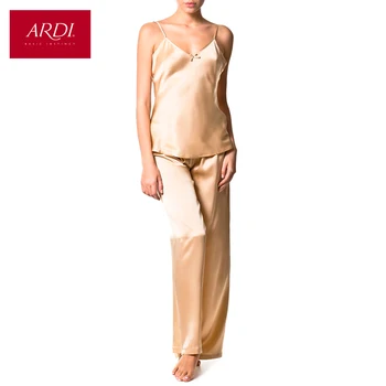 

Pijamas Woman Silk Sleepwear Night Female Clothing Home Suit Top Female ARDI R2059-52