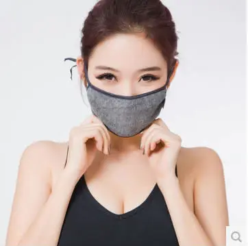 Fashion Bamboo Activated Carbon Pm 2 5 Air Pollution Grey Dust Half Fashion Bamboo Activated Carbon Pm 2 5 Air Pollution Grey Dust Half Face Mask Anti Smell