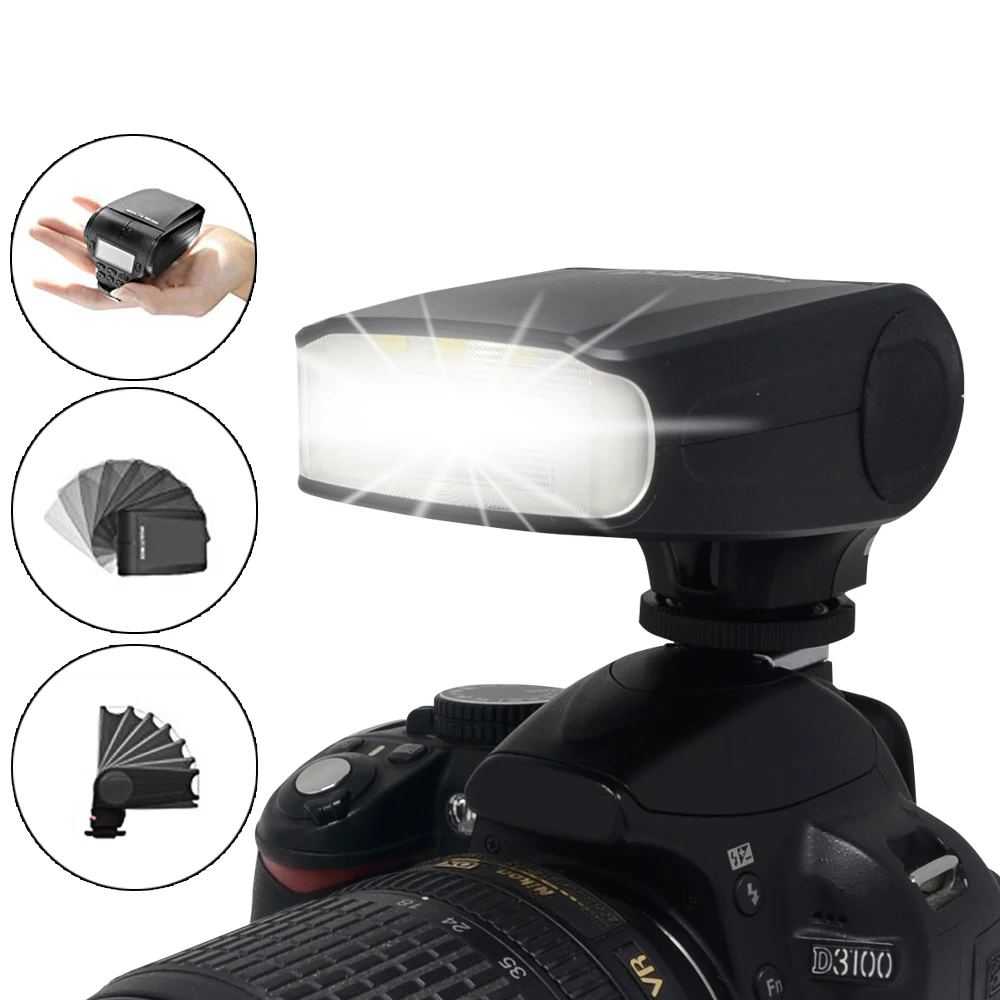 Meike MK 320 Flash Speedlite GN32 TTL for Panasonic Lumix DMC GF7 GM5 GH4 GM1 GX7