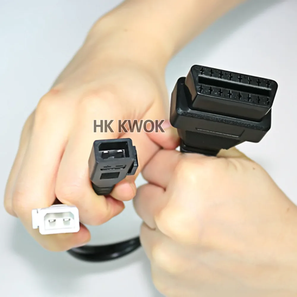 5 шт. OBD 2 OBDII кабель для Audi для Skoda 2x2 2*2 до 16 Pin диагностический сканер Инструменты разъем адаптера