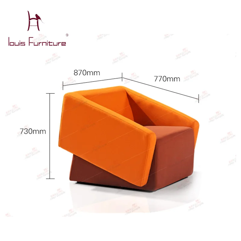 Набор для одноместного дивана с стул для отдыха sillas в офисе или гостиной мебель