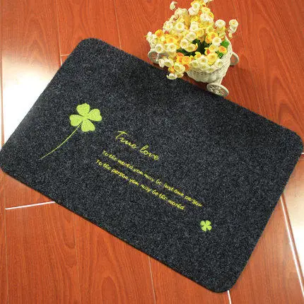 Горячий коврик для ванной комнаты Противоскользящий коврик для кухни tapis красочный Коврик для ванной комнаты коврик для пола, S2004 - Цвет: Светло-серый
