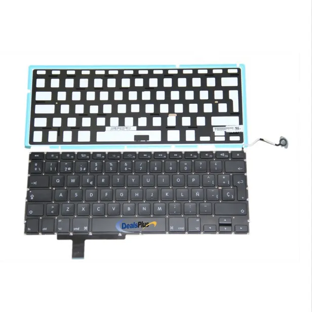 Новинка для Apple 1" MacBook Pro, моноблок A1297 Teclado Испанский SP Клавиатура Ж/Подсветка