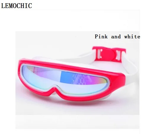 pink and white Natacion близорукость женщины профессиональный gafas высокое качество плавательные очки плавать очки для мужчин плавание очки - Цвет: pink and white