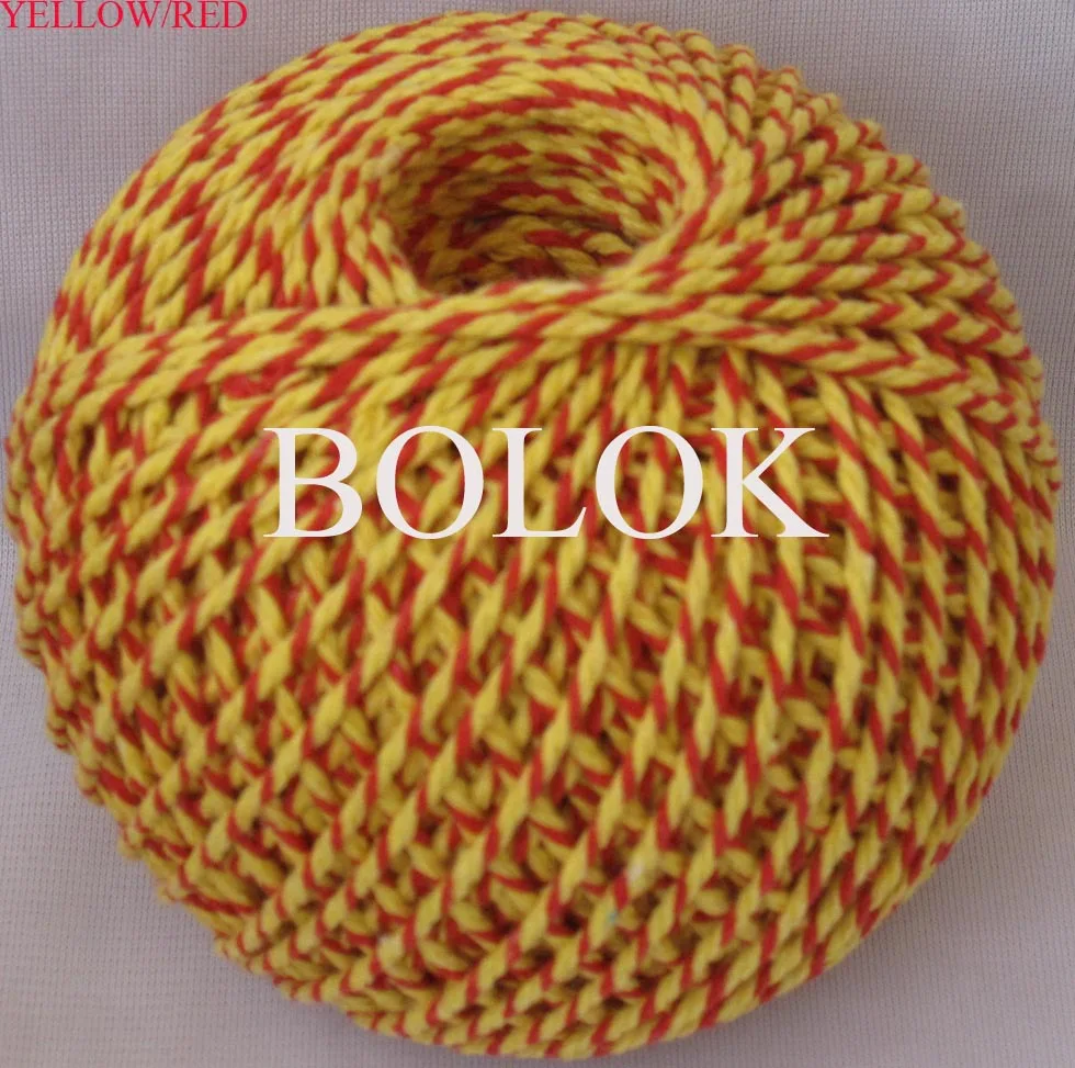 Красивые двухцветные хлопковые bakers twine110yards/10 видов цветов 10 шт/партия(36 стран