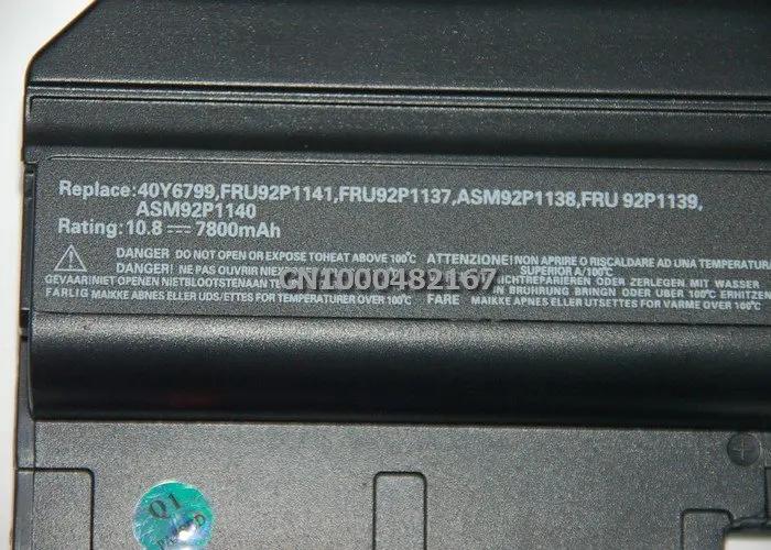 6600 мАч аккумулятор для ноутбука IBM ThinkPad R60 R61 T60 T61 Z61M Z61P 14," стандартные экраны и 15,4" Широкоформатные