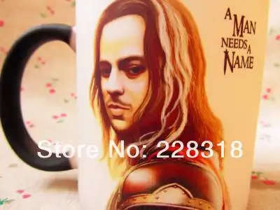 Новый Цвет изменения качества Керамика Кофе чашку Игра престолов якен мужчина должен имя