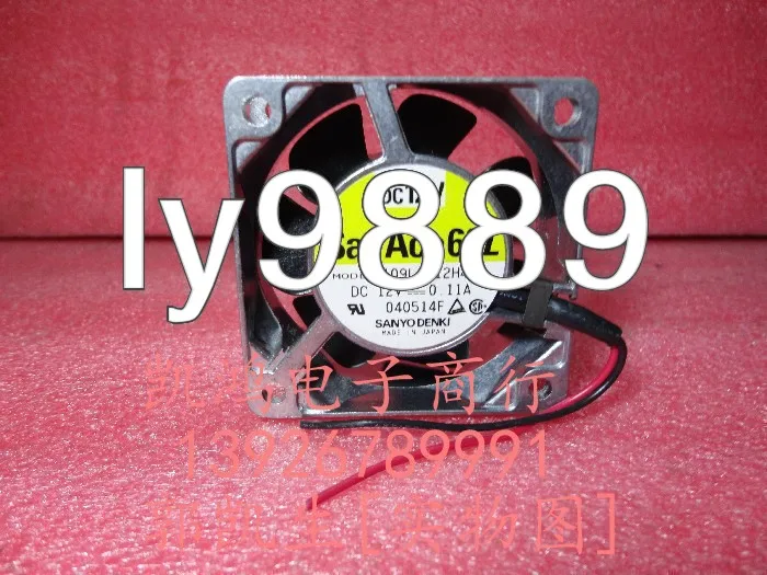 Для SANYO 109L0612H402 6 см 6025 12 В 0.11A алюминиевая рама++ вентилятор охлаждения