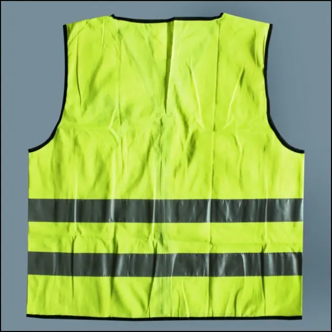 Hi Vis жилет безопасности с молнией-Размер S M L XL XXL 3XL 4XL