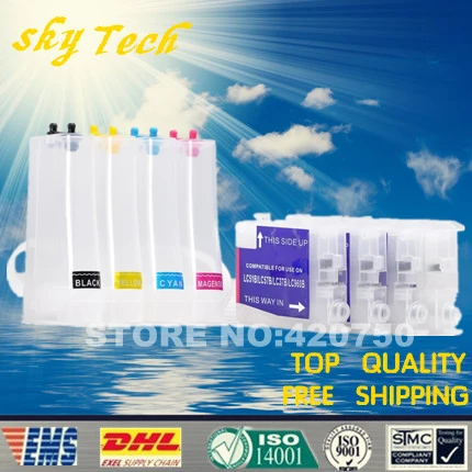 Пустой ciss для Brother LC10 LC960 LC970 LC51 LC57 LC37 LC1000, подходит для работы с DCP-330C DCP-540CN MFC-240C MFC-660 и т. д