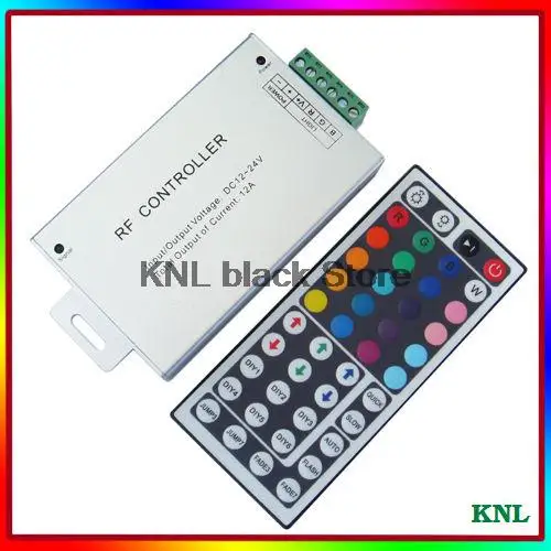 RGB 44key инфракрасный ИК пульт дистанционного управления для светодиодной ленты 5050/3528 цвет управления, низкое напряжение DC12-24V 4A* 3 канала