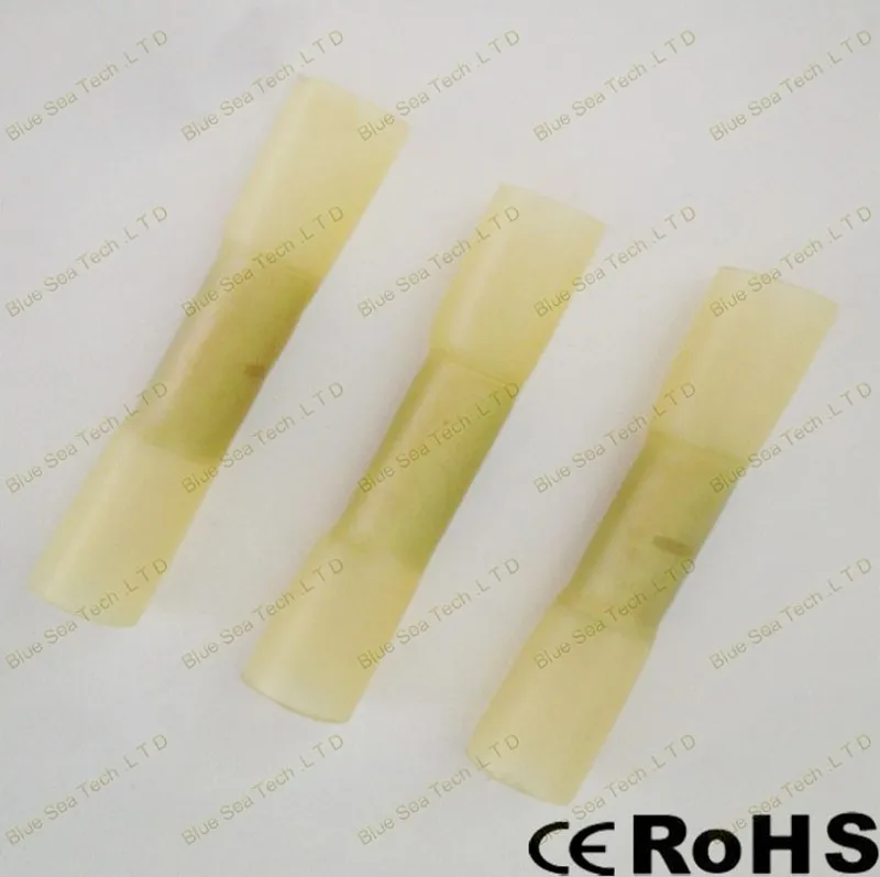 3 комплекта/партия X 50 шт./партия BHT1/BHT2/BHT5 термоусадочный стыковой разъемы и сращивания для 0,5-6.0mm2, 22-10 AWG провода 3 в 1 терминал