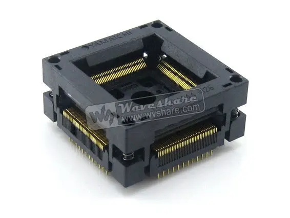 IC201-1444-026 QFP144 TQFP144 FQFP144 PQFP144 QFP Yamaichi IC Test Burn-in Socket Programming Adapter 0.5mm Pitch
